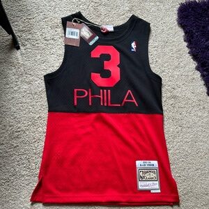 Allen Iverson Mitchell & Ness 76ers Jersey